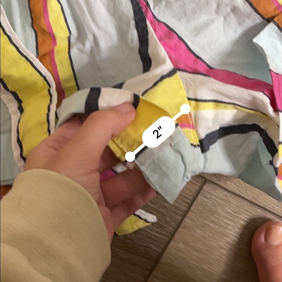 J. Crew paper-bag striped shorts in seersucker ribbons - Picture 6 of 6